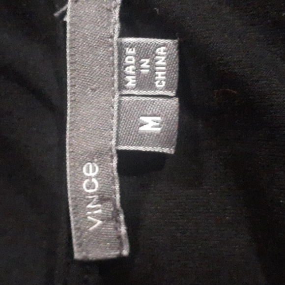 Vince Women's Draped Tank Black Size Medium - Picture 4 of 8